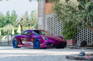 Porsche Cayman on Vossen Wheels (LC-109T) '2017